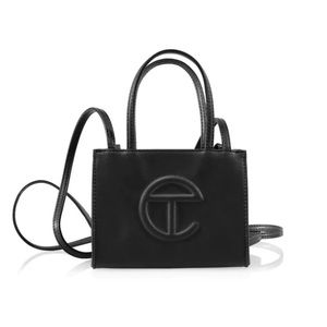 Small Black Telfar Shopping Bag